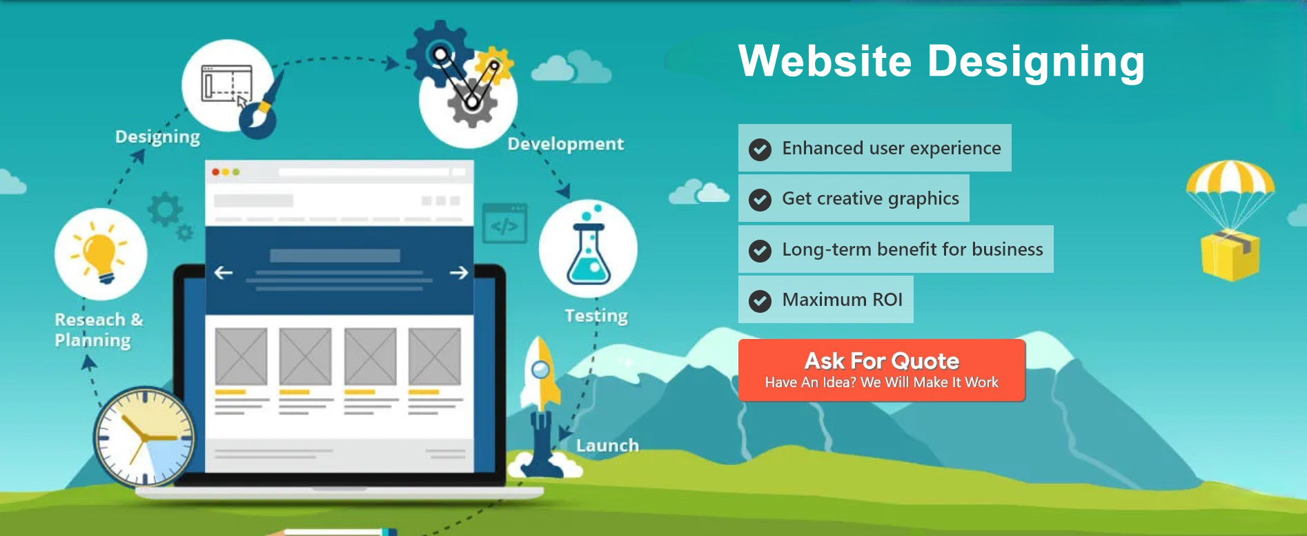 Website Designing — featured showcase